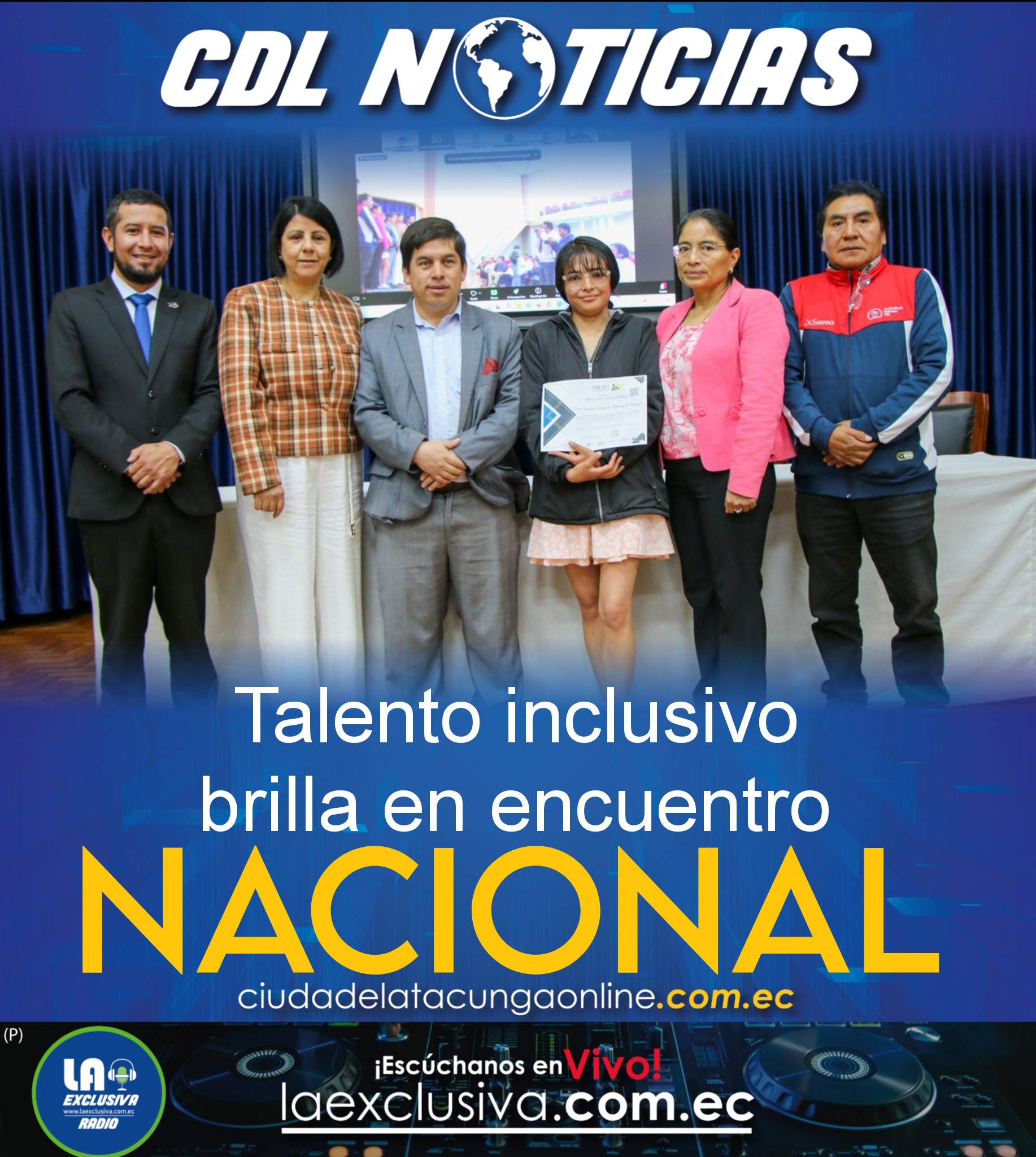 Talento inclusivo brilla en encuentro nacional