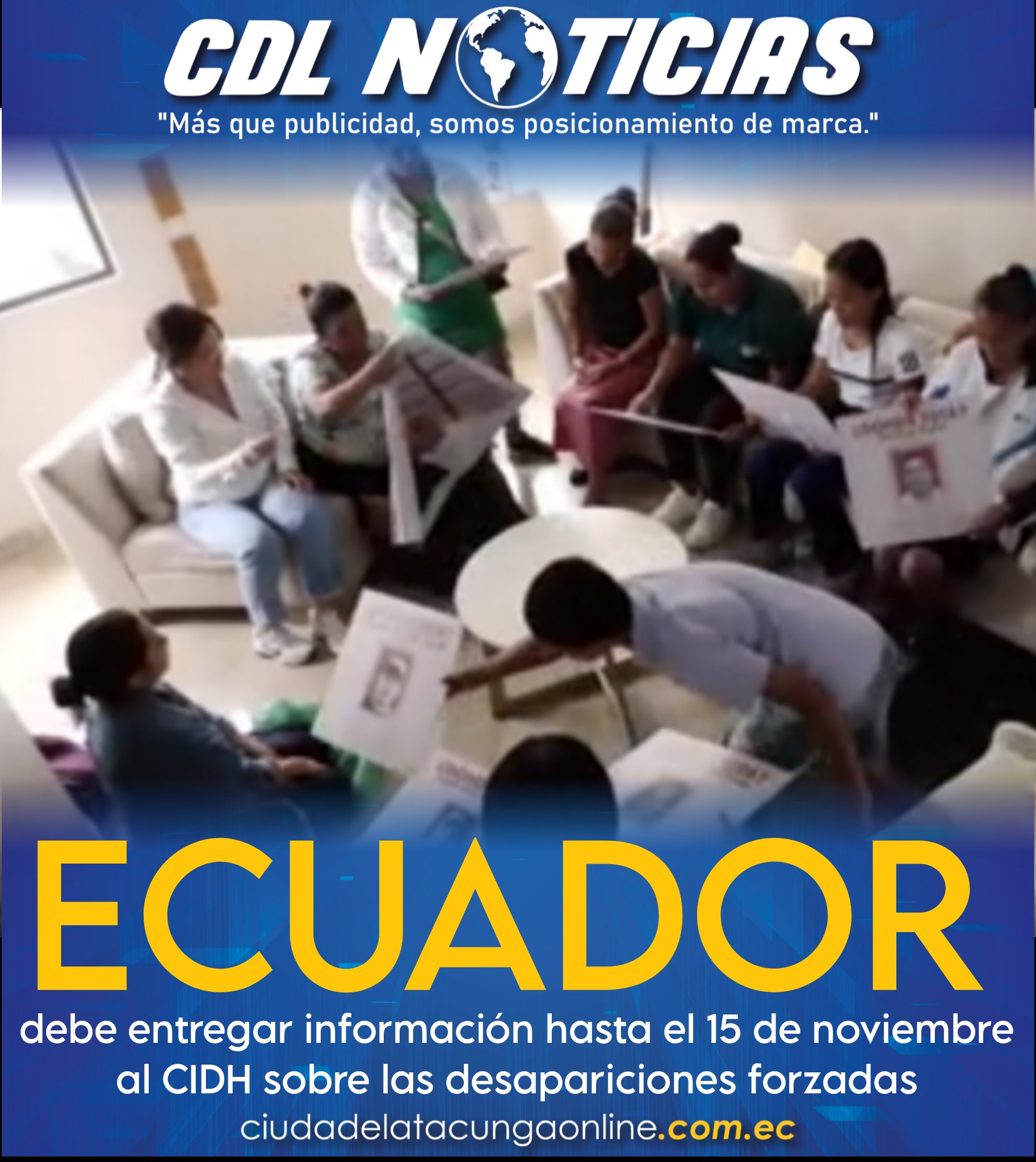 Ecuador debe entregar información hasta el 15 de noviembre al CIDH sobre las desapariciones forzadas