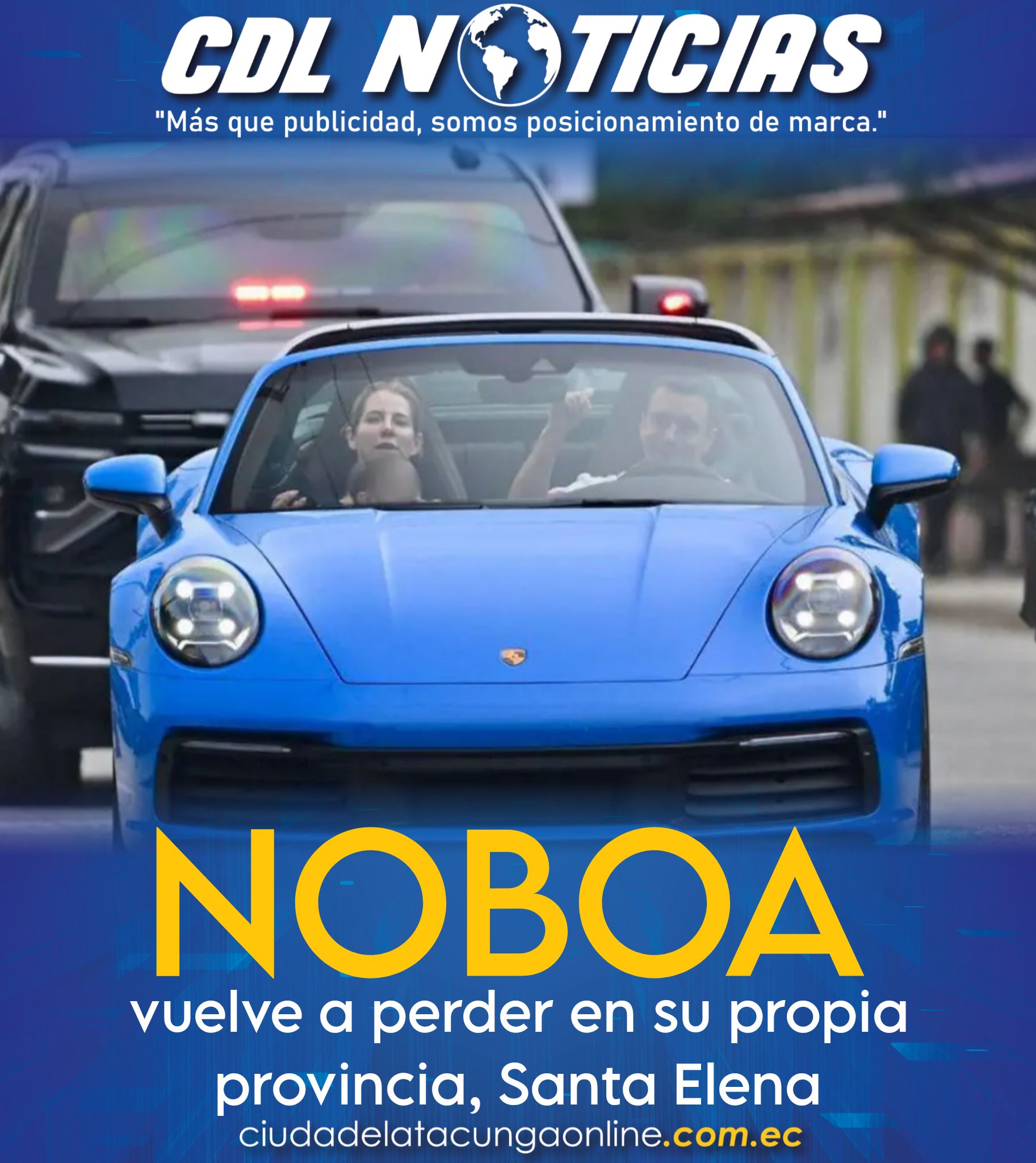 Noboa vuelve a perder en su propia provincia, Santa Elena