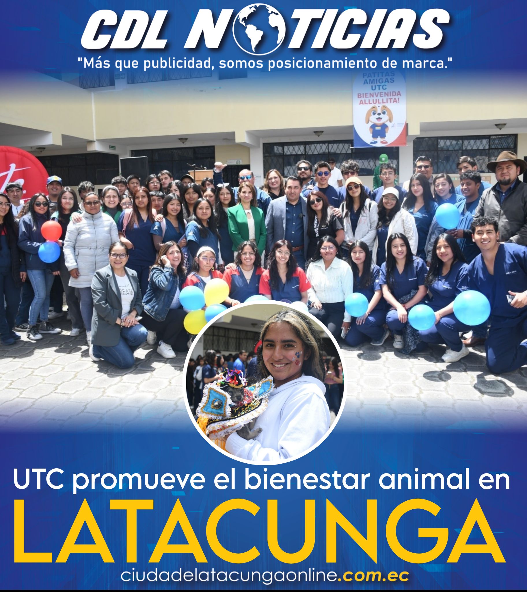 UTC promueve el bienestar animal en Latacunga