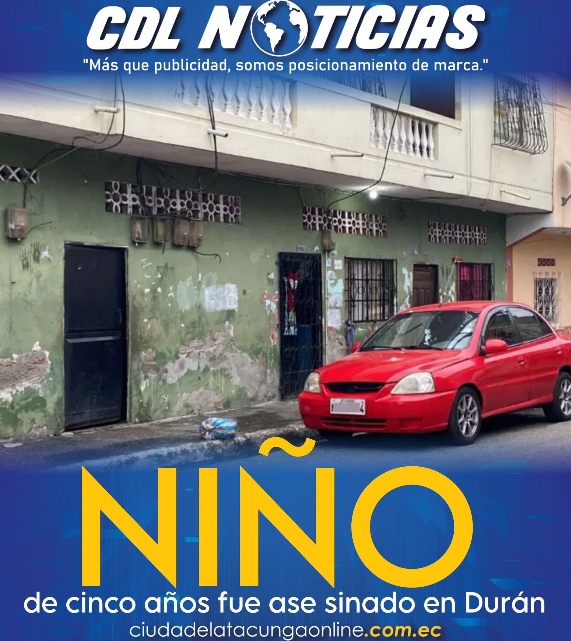 Un niño de cinco años fue asesinado en Durán