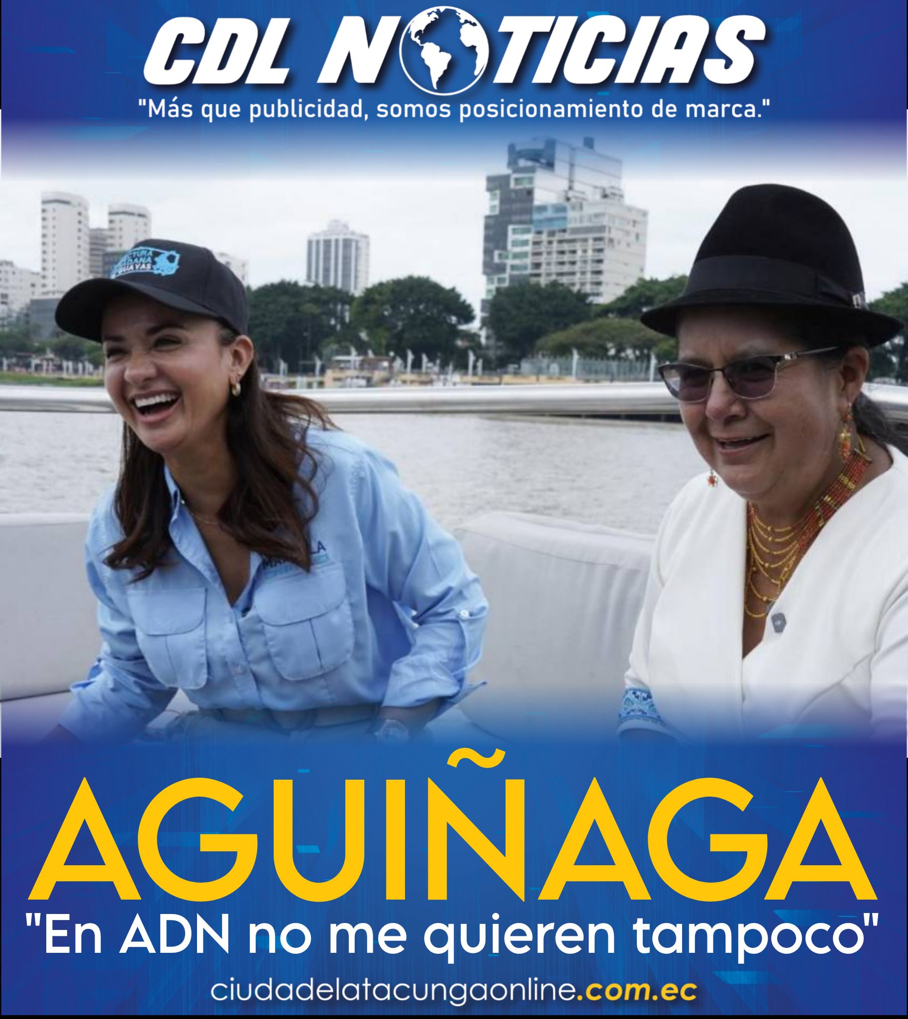 Marcela Aguiñaga: «En ADN no me quieren tampoco»