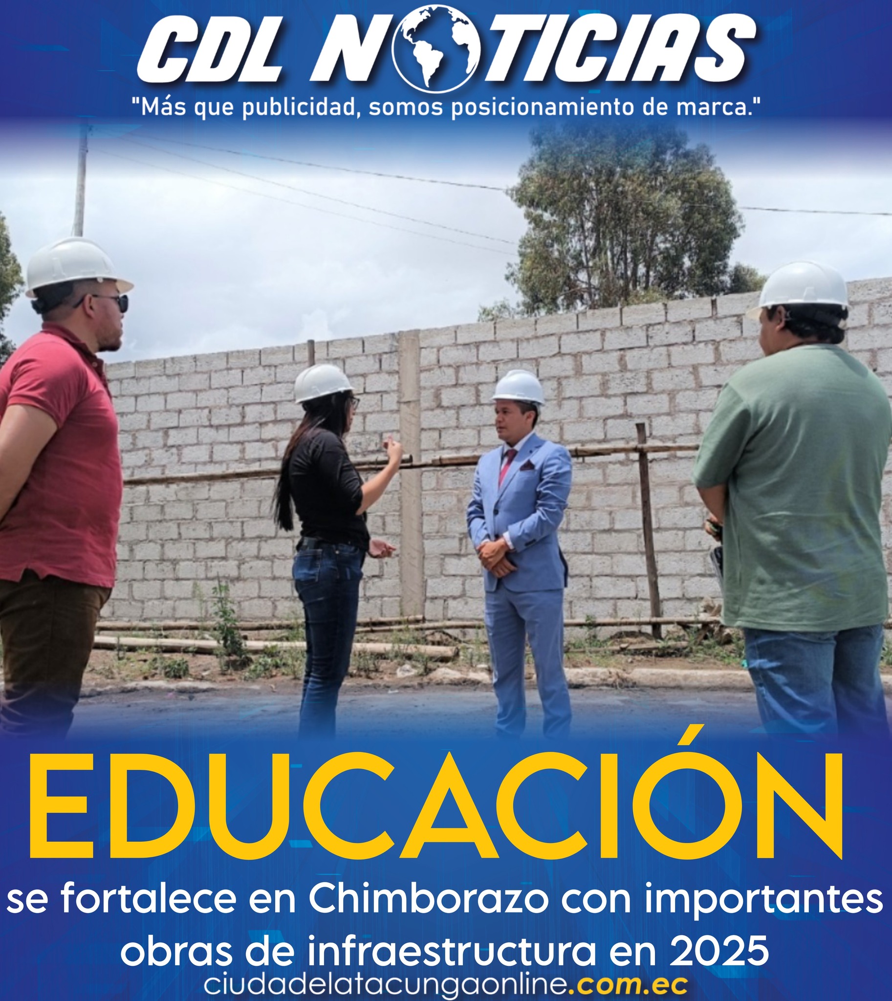 La educación se fortalece en Chimborazo con importantes obras de infraestructura en 2025