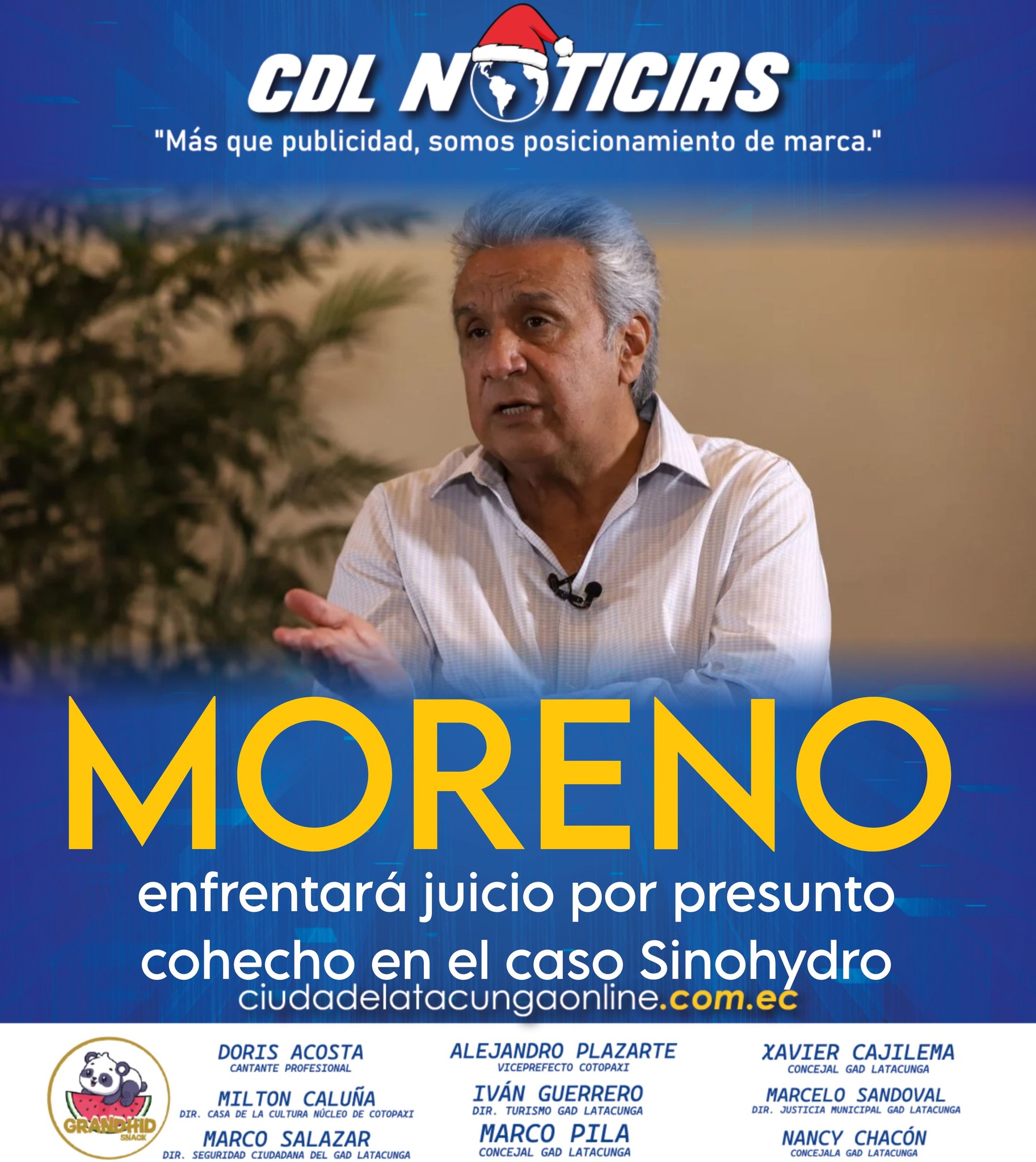 Lenín Moreno enfrentará juicio por presunto cohecho en el caso Sinohydro