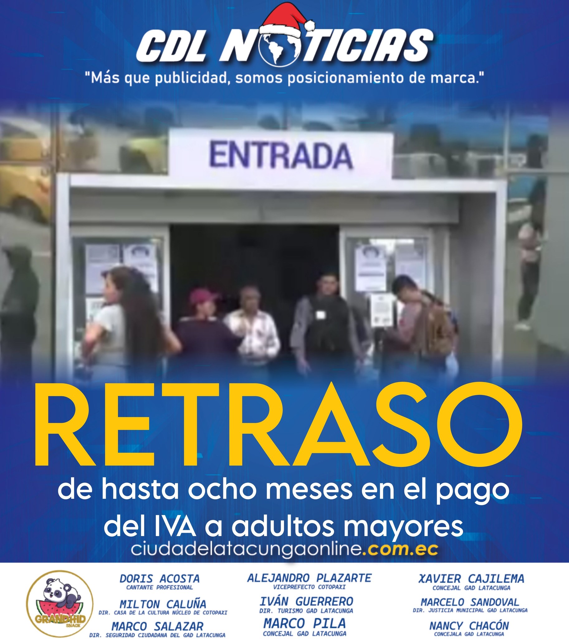 Retraso de hasta ocho meses en el pago del IVA a adultos mayores