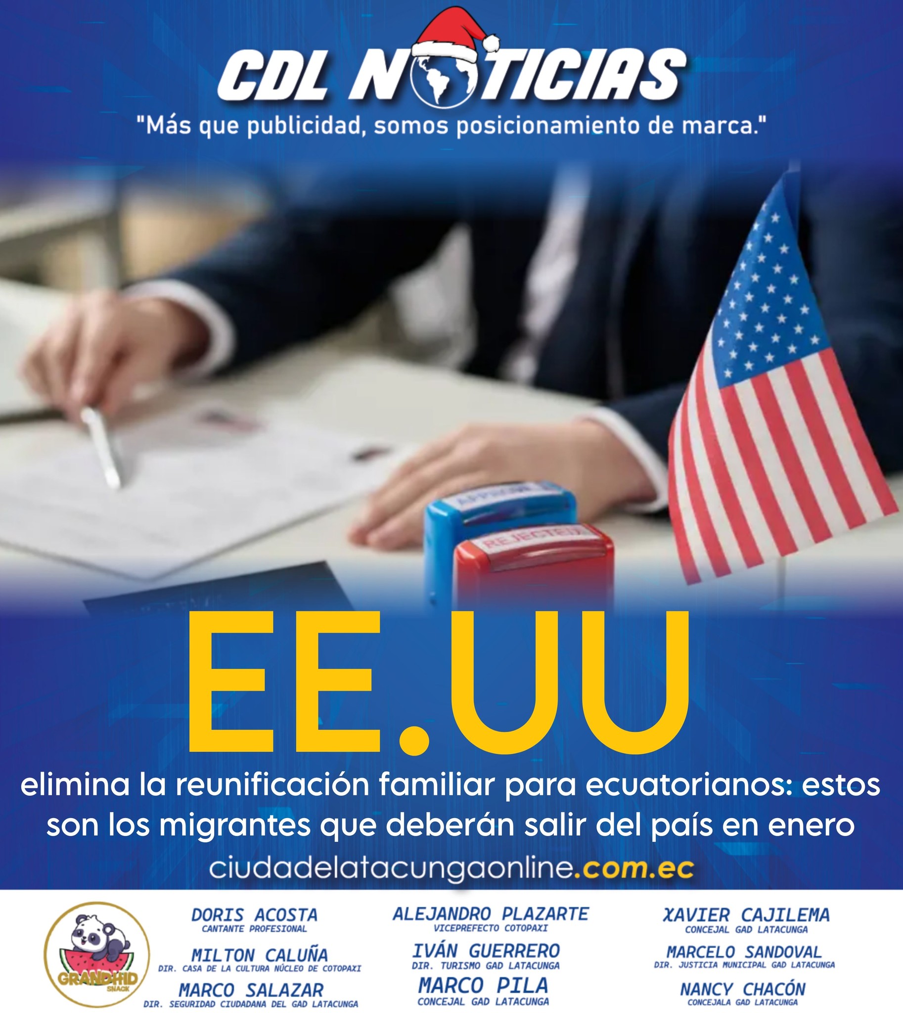 EE.UU. elimina la reunificación familiar para ecuatorianos: estos son los migrantes que deberán salir del país en enero