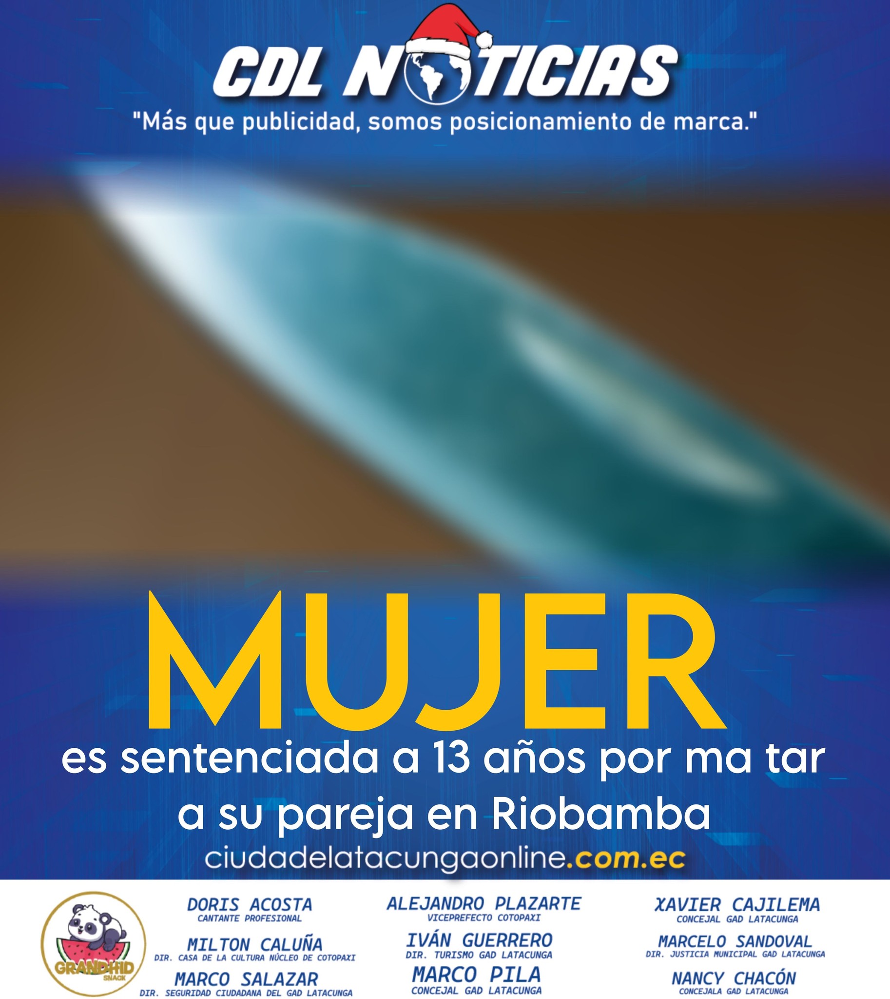 Mujer es sentenciada a 13 años por ma tar a su pareja en Riobamba