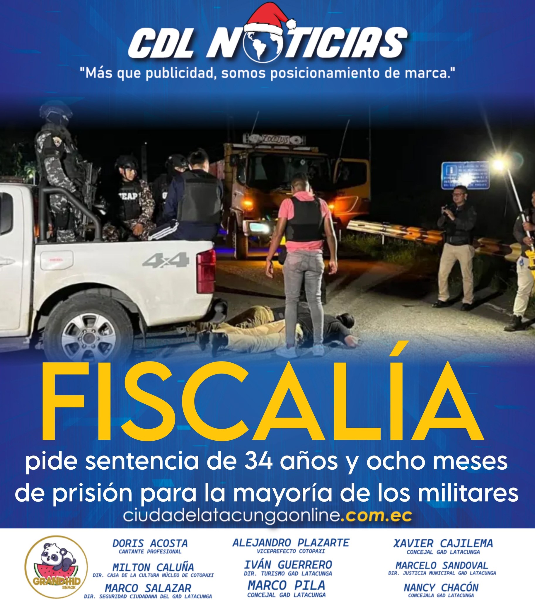 Juicio caso Las Malvinas | Fiscalía pide sentencia de 34 años y ocho meses de prisión para la mayoría de los militares