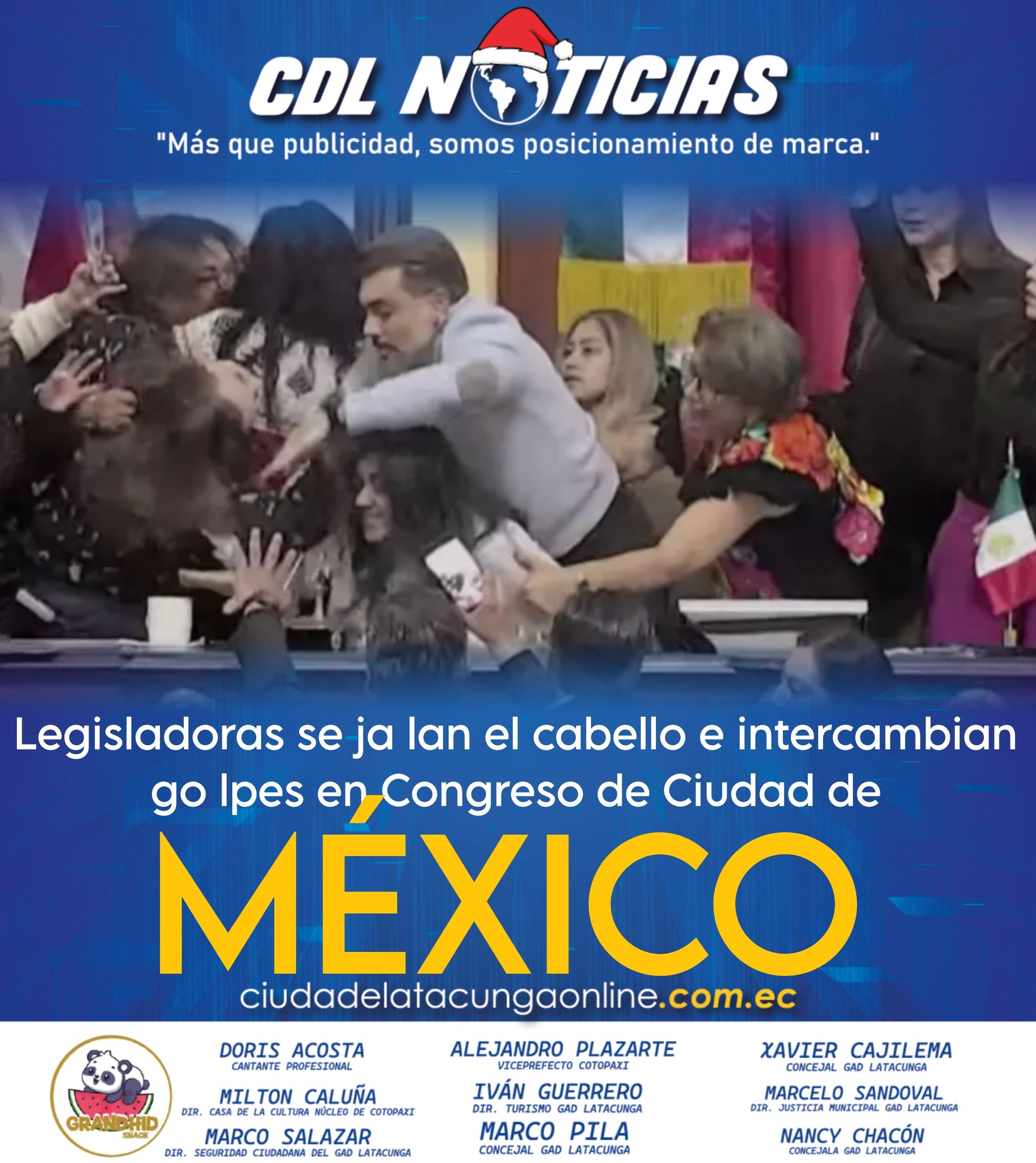 Legisladoras se ja lan el cabello e intercambian go lpes en Congreso de Ciudad de México