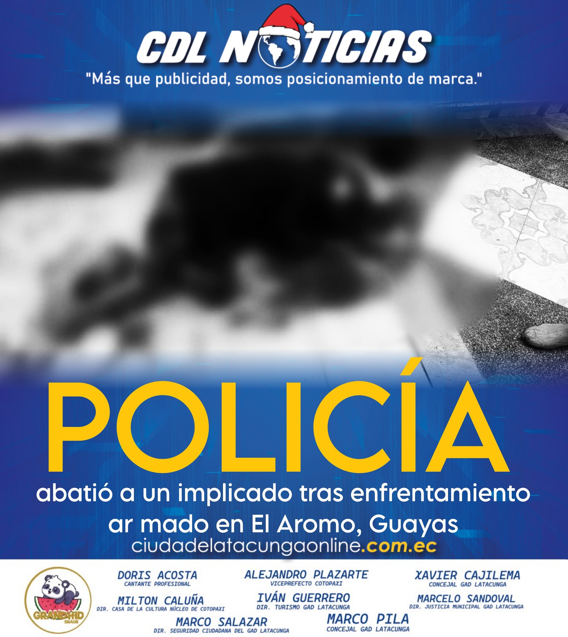 Policía abate a un implicado tras enfrentamiento armado en El Aromo, Guayas