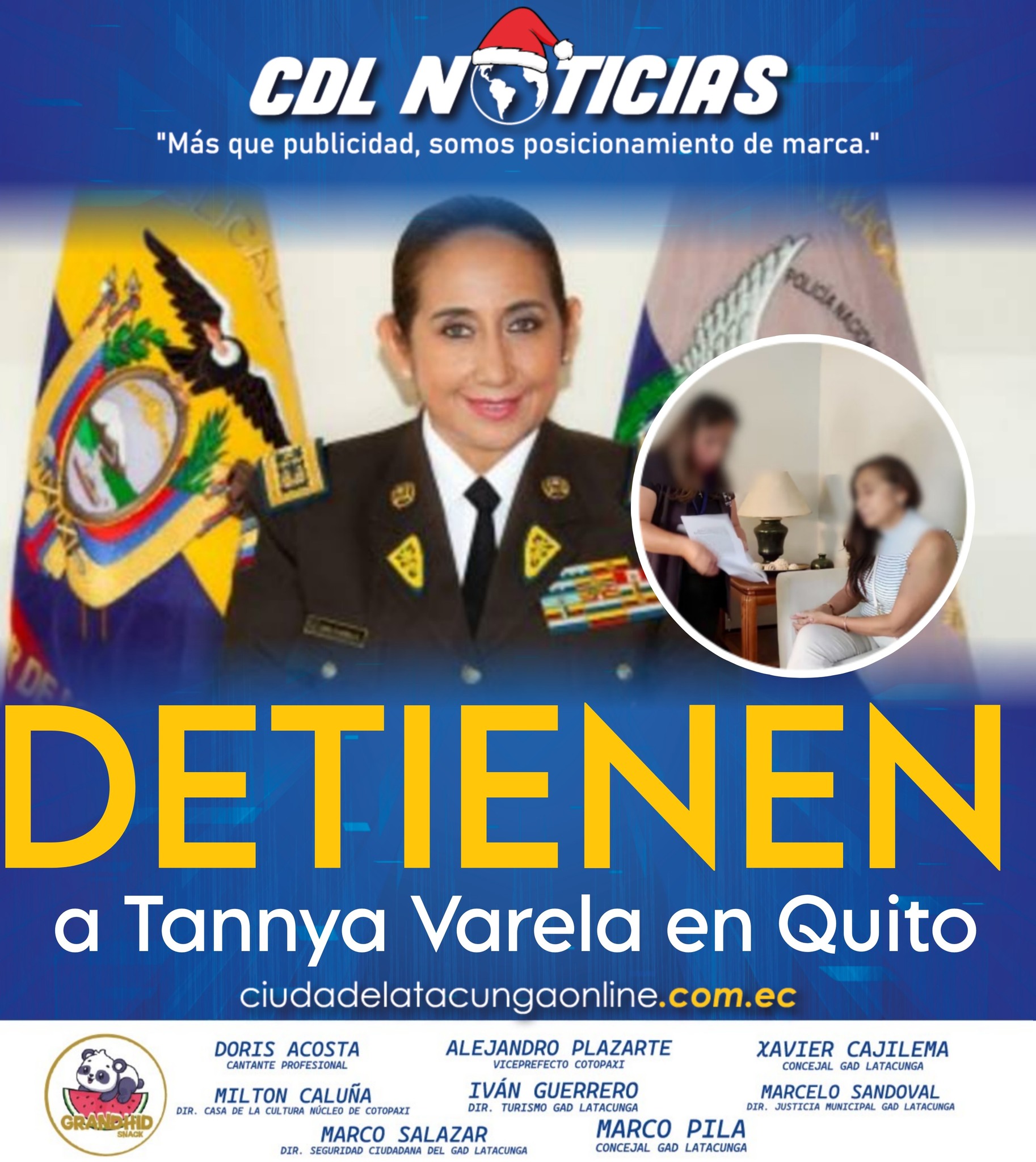 Detienen a Tannya Varela en Quito