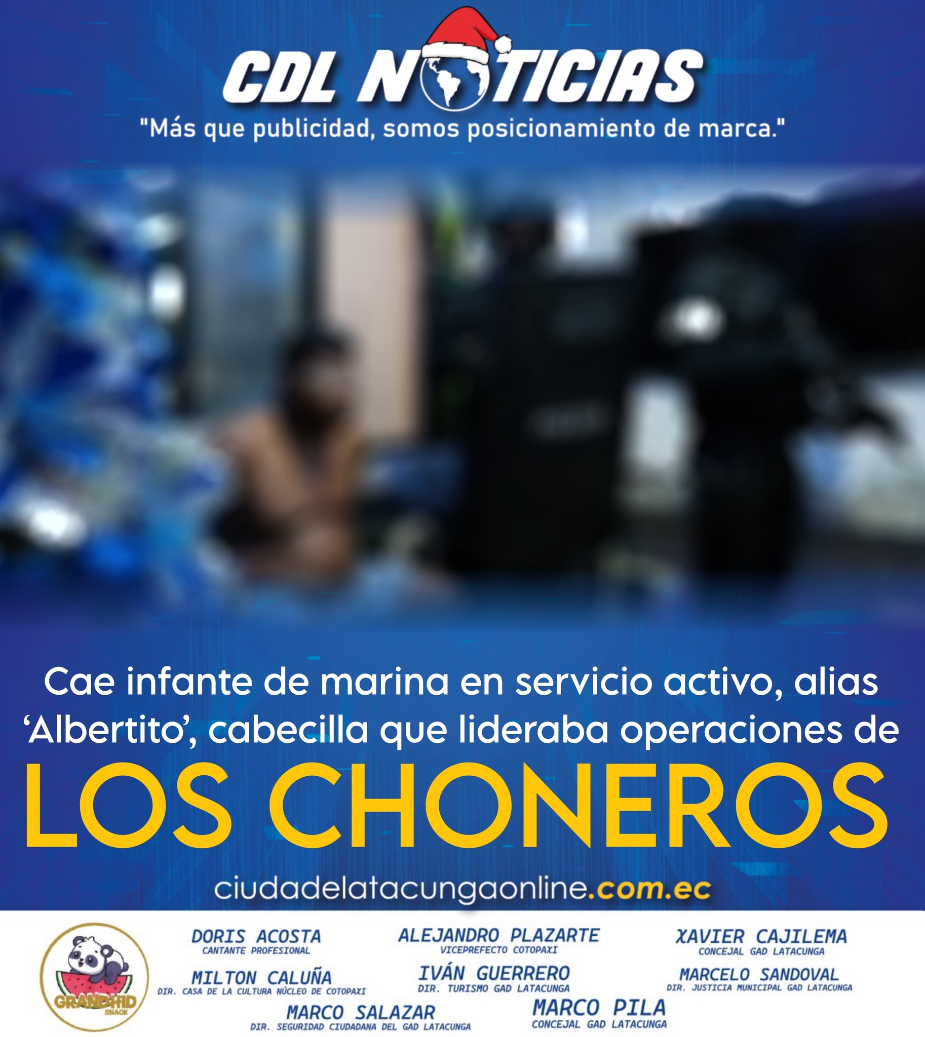 Cae infante de marina en servicio activo, alias ‘Albertito’, cabecilla que lideraba operaciones de Los Choneros