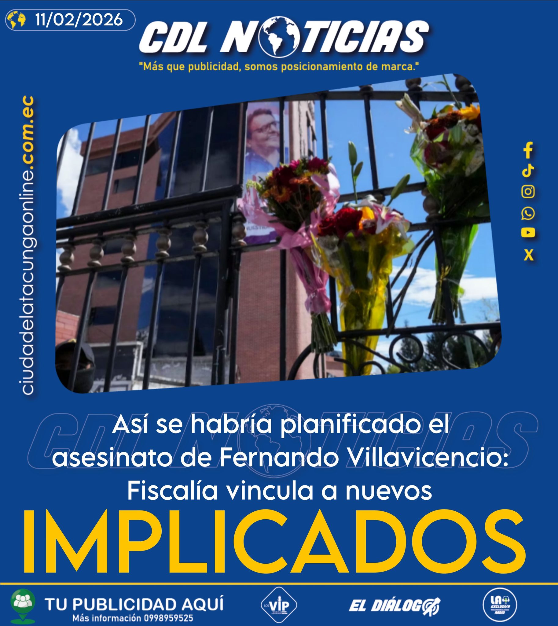 Así se habría planificado el asesinato de Fernando Villavicencio: Fiscalía vincula a nuevos implicados