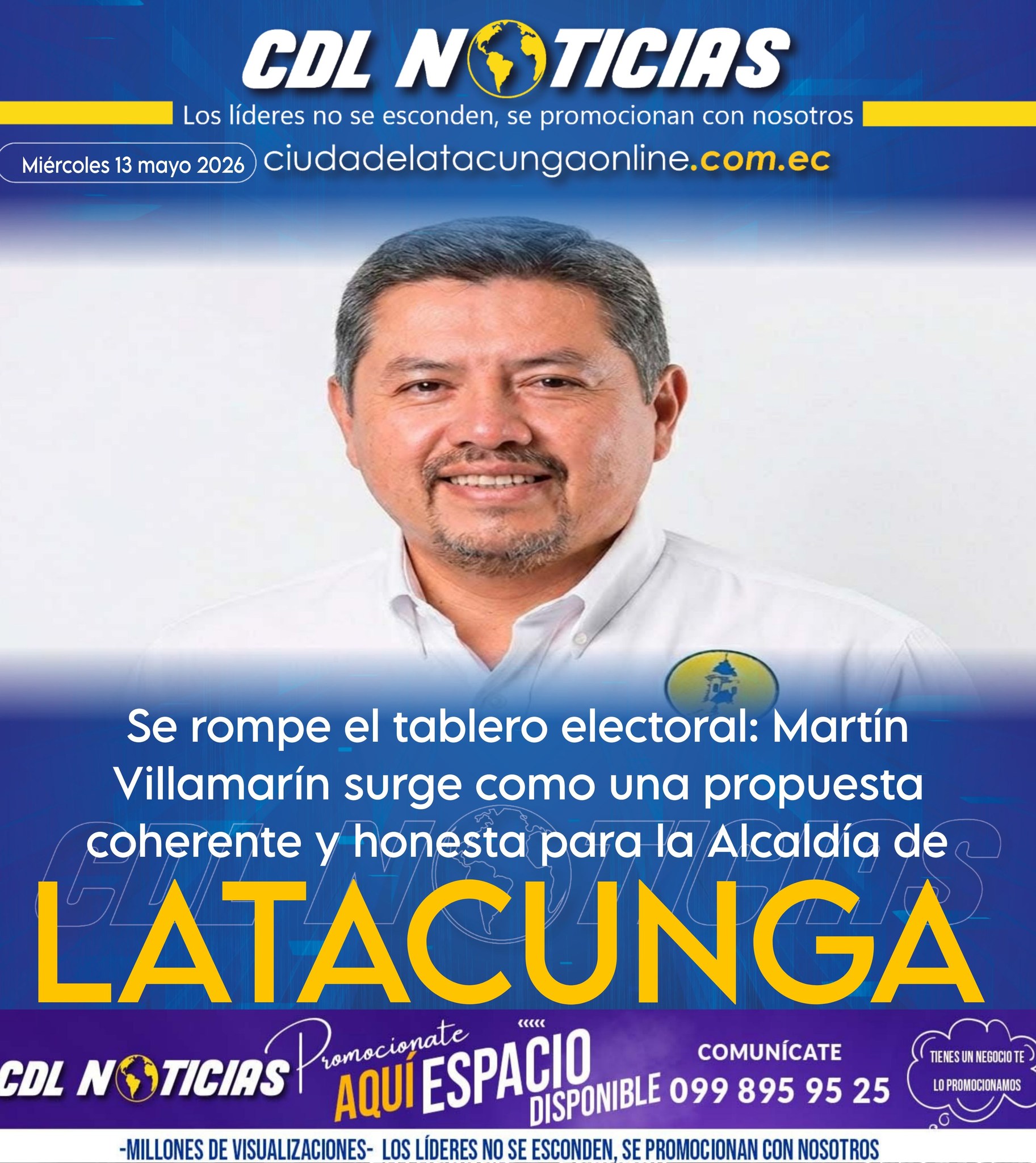 Martín Villamarín: La Gestión Pública con Rostro Humano y Resiliencia