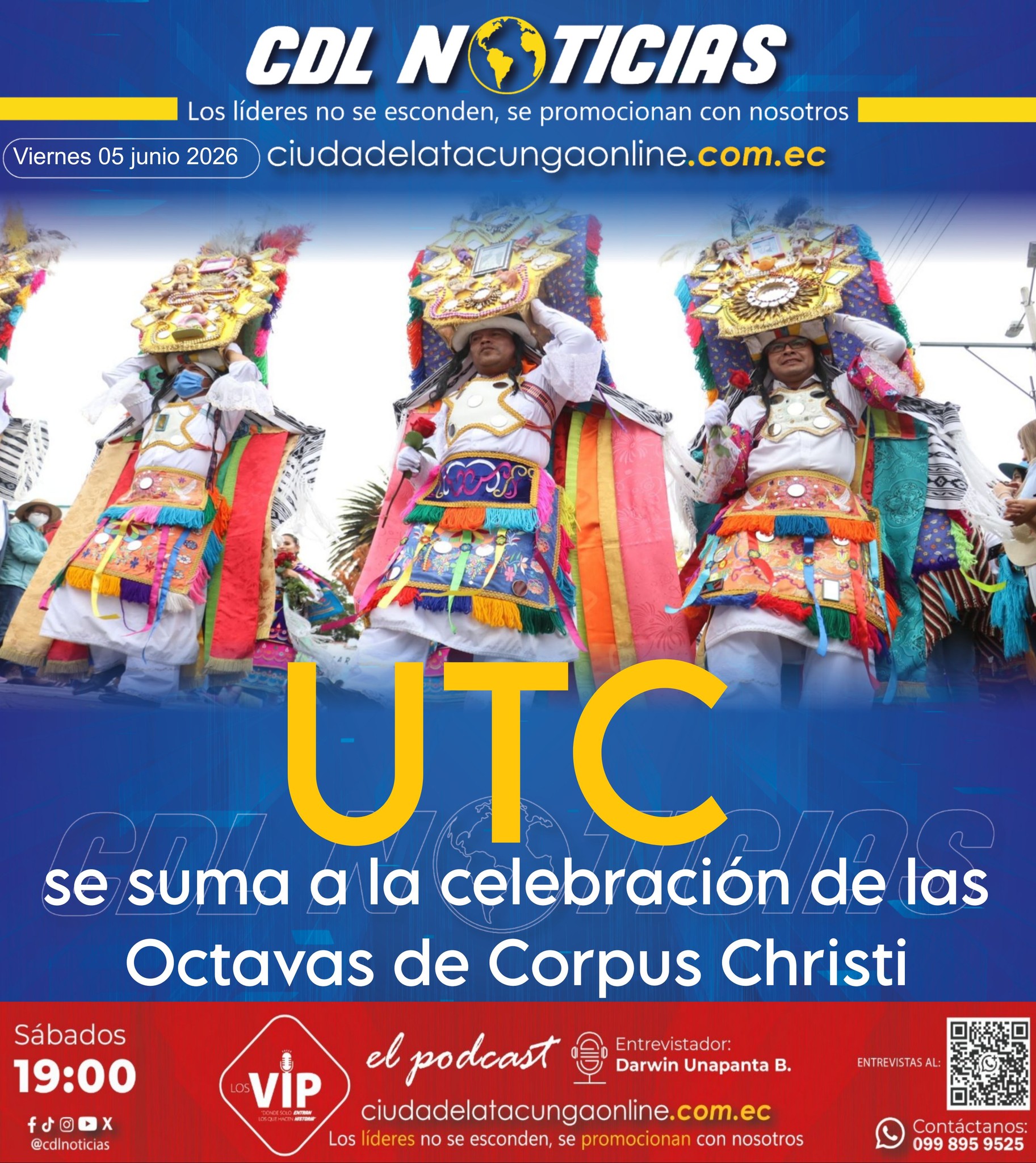 UTC se suma a la celebración de las Octavas de Corpus Christi