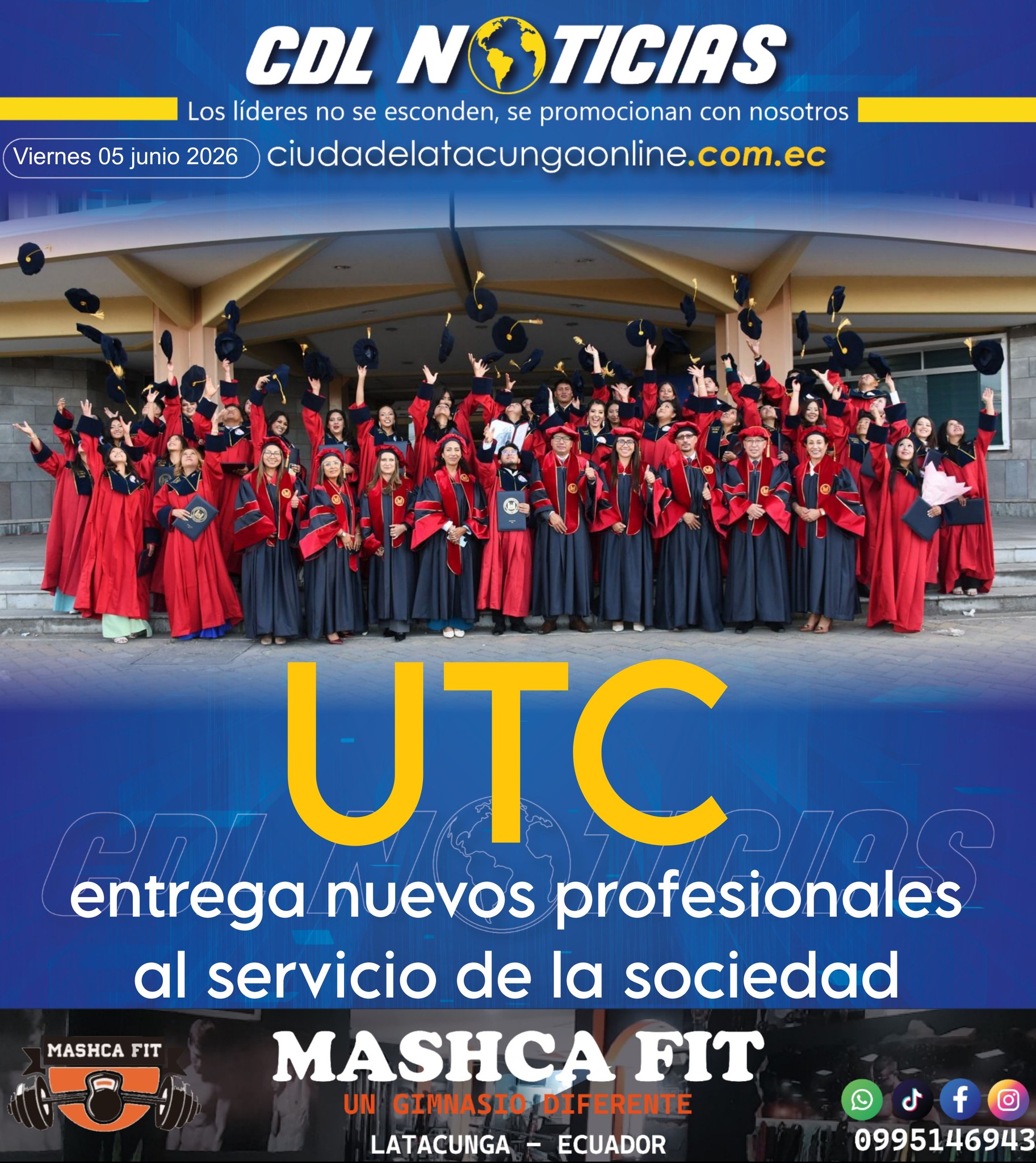 UTC entrega nuevos profesionales al servicio de la sociedad