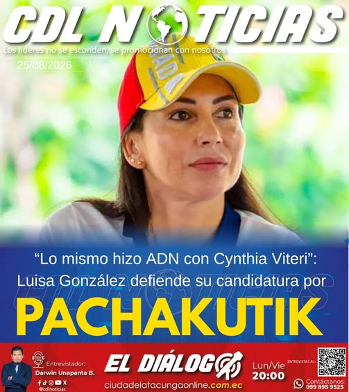 “Lo mismo hizo ADN con Cynthia Viteri”: Luisa González defiende su candidatura por Pachakutik