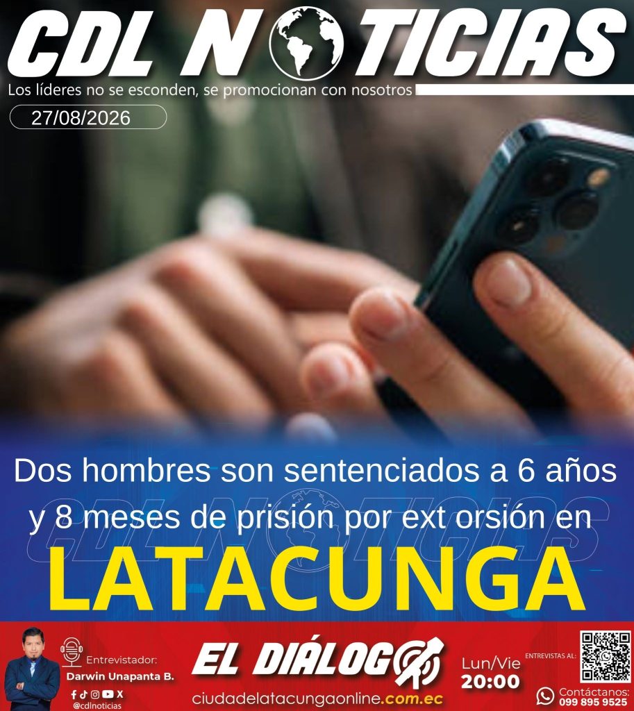 Manos con celular como imagen referencial