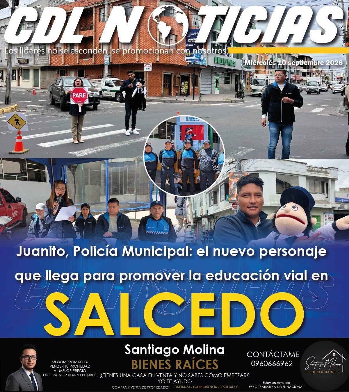 “Juanito, Policía Municipal” llega a Salcedo para promover la educación vial